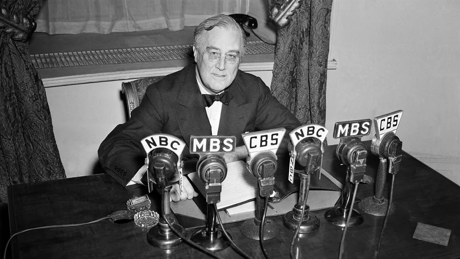 An historian notes that an examination of the business cycles during the administration of President Franklin D. Roosevelt reveals that “not only did the U.S. economy begin to grow during the New Deal; it grew rapidly.” [ HENRY GRIFFIN | AP ]
